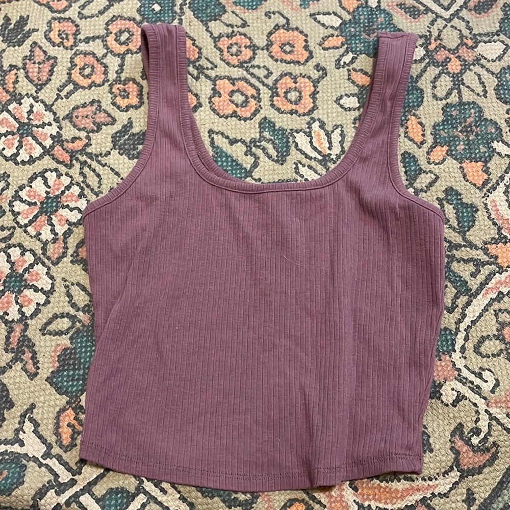 NWOT bozzolo large purple tank